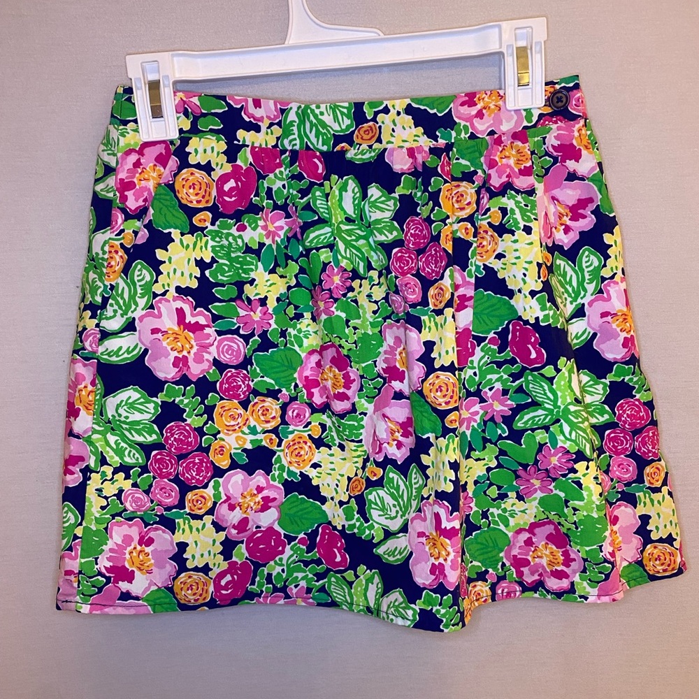 Lilly Pulitzer Mimosa Floral Lined Skirt